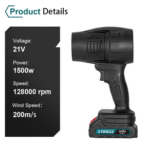 Nén Không Khí Khăn Lau Bụi Cầm Tay Cầm Tay Fan Điện Nhỏ Blower Mini Máy Bay Phản Lực Turbo Fan Máy Bay Phản Lực Fan Cho Sạch - Product Image 4