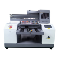 Printer Flatbed Inkjet UV XP600 Otomatis Penuh A3 Baru dengan 2 Head Kecepatan Tinggi untuk Pencetakan Akrilik, Kayu, Logam, Kulit & Label