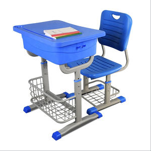 Juego de Muebles de Escritorio y Silla <span class=keywords><strong>para</strong></span> Niños, Muebles de Aula <span class=keywords><strong>para</strong></span> el Aprendizaje, Mesa y Silla Escolar de Plástico <span class=keywords><strong>para</strong></span> <span class=keywords><strong>Estudiantes</strong></span> - Product Image 1