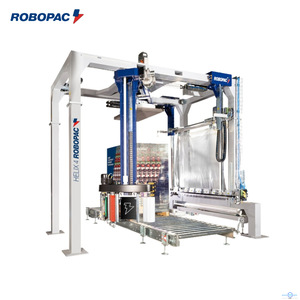 เครื่องแพ็คสินค้าอัตโนมัติ Robopac Helix 4 สำหรับพันพลาสติก ใช้ในคลังสินค้าอุตสาหกรรม - Product Image 1