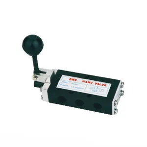 SNS SH 시리즈 수동 공압 핸드 레버 작동 제어 밸브