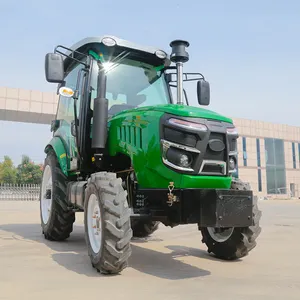 Obral traktor pertanian penggerak roda 4, trailer traktor mini pertanian