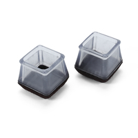 Couvre-pieds de table en caoutchouc de silicone faciles à nettoyer Protecteur de meubles Protégez vos sols et meubles