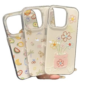 Colorato cartone animato di frutta <span class=keywords><strong>Cover</strong></span> del telefono per <span class=keywords><strong>Apple</strong></span> per <span class=keywords><strong>iPhone</strong></span> 16promax 15 nuovo 14Pro 13p-carino per IQOO Tecno Plus modelli in scatola <span class=keywords><strong>8</strong></span> - Product Image 5