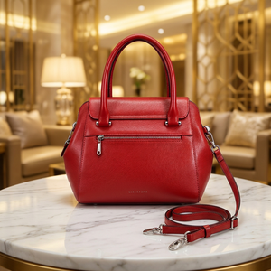 Elegante Bolso Tipo Satchel de Piel Sintética para Mujer, con Doble Asa y Correa de Hombro Extraíble, Gran Capacidad, Bolso de Mano para el Trabajo - Product Image 3