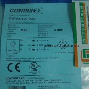 คอนทริเน็กซ์ Dw-Ad-611-M18 พรอกซิมิตี้สวิตช์ M18 24V Pnp N.O. สำหรับการใช้งานตามมาตรฐาน Nfpa 79 - Product Image 3