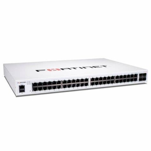 Commutateur POE Full Port Fortinet <span class=keywords><strong>FS</strong></span>-<span class=keywords><strong>148F</strong></span>-FPOE, 48 Puertos + 4x10G SFP - Product Image 1