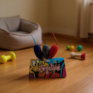 Tre Piccoli Giocattoli da Masticare per Topolini - Product Image 2