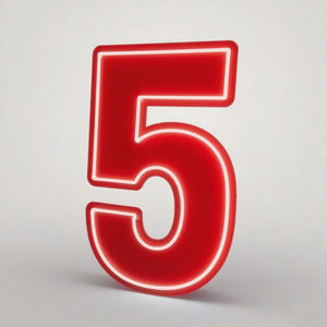 จัดส่งรวดเร็ว3ft 36นิ้ว91ซม. ความสูง0 1 2 3 4 5 6 7 8 9สี LED ตัวเลขนีออนสำหรับตกแต่งงานเลี้ยงวันเกิด - Product Image 1