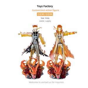 Personalizada 10cm cuarta generación <span class=keywords><strong>Anime</strong></span> personaje Nine-Tails Chirino ABS PVC figurita conjunto perfecto coleccionable regalo artículo - Product Image 1