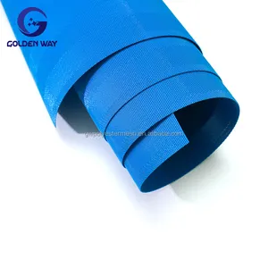 Blauwe 1.1M * 3.7M Polyester Slib Ontwatering Mesh Sap Persfilter Riem In Rioolwaterzuiveringssysteem
