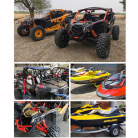 UTV arka cam Can Am Maverick X3 arka kalkan sürgülü havalandırma