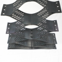 Grille de stabilisation du sol en nid d'abeille, géocell en HDPE pour allée en gravier