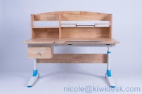 Bureau d'étude réglable à manivelle manuelle pour enfants Bureau d'étude pour enfants Table d'apprentissage