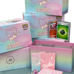 Yz वास्तविक प्रामाणिक कार्टे मूल रहस्य संग्रह ptcg कार्टून के आंकड़े mew डेक उपहार बॉक्स """ - Product Image 6