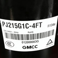 Compresseur rotatif de haute qualité GMCC PJ125G1C-4DZDE PJ215G1C-4FT 220-240V 50Hz R134a pour HVAC commercial et industriel