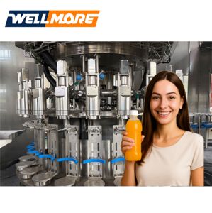 Công nghiệp kích thước trung bình làm nước trái cây điền máy sản xuất dây chuyền đóng gói cho xoài táo dưa hấu nước ép trái cây - Product Image 4