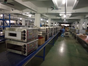 <span class=keywords><strong>Four</strong></span> à pizza <span class=keywords><strong>électrique</strong></span> professionnel à un seul niveau 2 kW avec plaque en pierre pour boulangerie et petite cuisine - Product Image 6