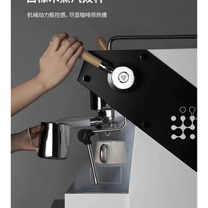 Machine à expresso professionnelle 15 bars en acier inoxydable semi-automatique avec réglages de broyage ajustables pour usage professionnel - Product Image 4