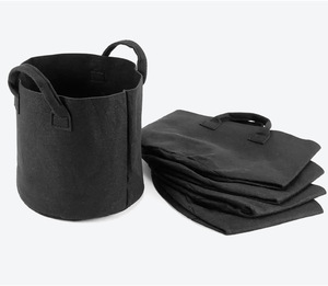 Pots non tissés de plantes à lit surélevé de haute qualité vert 10 gallons Pot feutre tissu sac de culture - Product Image 3