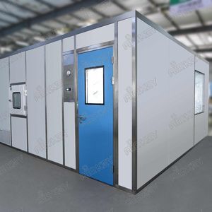 Salle blanche portable ISO 5 Panneau <span class=keywords><strong>sandwich</strong></span> de nettoyage de l'air Salle blanche modulaire en croissance de champignons - Product Image 3