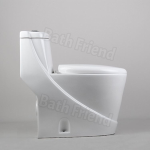 Inodoro de una Pieza con Combinación de Dos Colores, Inodoro de Cerámica Integrado Colorido para Baño, <span class=keywords><strong>WC</strong></span> para Uso Doméstico en Oriente Medio y África - Product Image 4