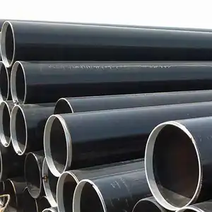 Api5l carbono SMLS redondo negro tubo de acero al carbono sin costura y tubo de 1,5 pulgadas para tubos de acero sin costura de petróleo y gas