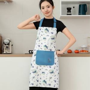 Nuevo lindo estilo coreano adulto cocina y catering babero hogar cocina cintura trabajo delantal a prueba <span class=keywords><strong>de</strong></span> aceite algodón ropa <span class=keywords><strong>de</strong></span> trabajo <span class=keywords><strong>para</strong></span> el hogar - Product Image 6