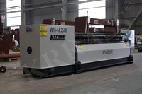 Machine de pliage à rouleaux manuelle en métal pour plaque en aluminium W11, silencieuse