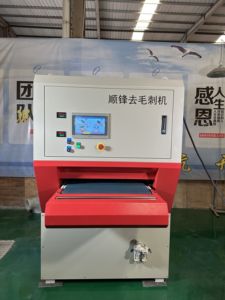 卸売ワイドベルト金属表面研磨エッジ研削丸めワイヤー描画バリ取り機 - Product Image 3