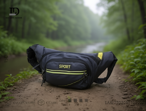 Borsa da Cintura a Quattro Tasche per Uomo, 20 Pollici, per Sport e Attività all'Aperto, Impermeabile in Nylon - Product Image 2