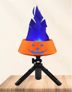 แสงสีส้มสีฟ้า