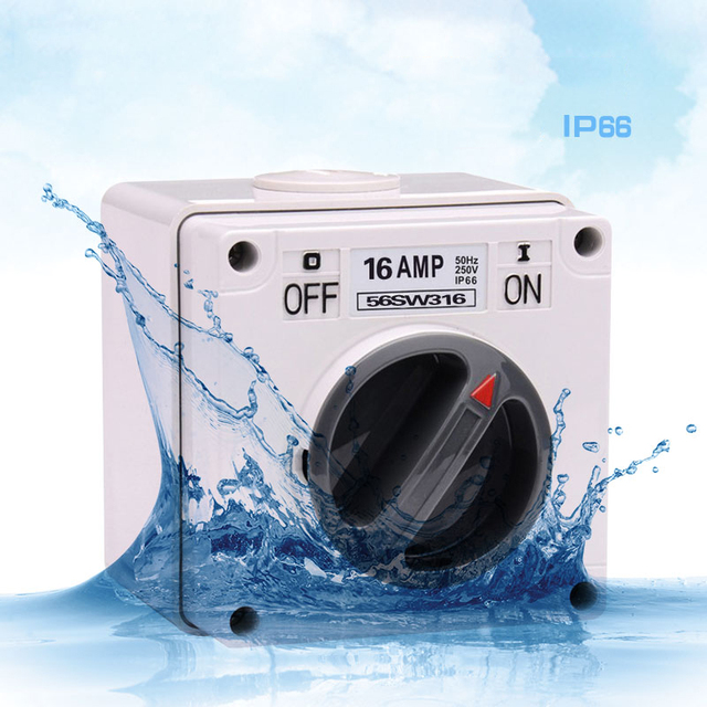 Industrial 56 Series Three Phase 415V 56SW316 56SW316 Surface Switches 500V 3 Phase