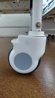 Roues à tige ronde de 125mm roulettes médicales pour meubles hospitaliers