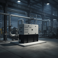 Groupe électrogène diesel personnalisé de 30 kW alimenté par un moteur Cummins d'origine, type silencieux, prix d'usine