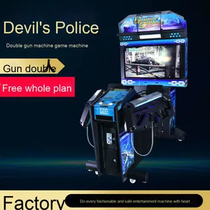 Đôi Quỷ SWAT chụp video Arcade trò chơi máy lớn đồng tiền hoạt động thiết bị 1 năm bảo hành có ngôn ngữ tiếng anh - Product Image 5