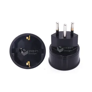 Schuko para a Suíça plug adapter DA UE para a Suíça adaptador