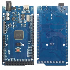 Carte de développement compatible <span class=keywords><strong>MEGA</strong></span> <span class=keywords><strong>2560</strong></span> R3, <span class=keywords><strong>microcontrôleur</strong></span> ATMEGA2560 CH340G pour projets <span class=keywords><strong>Arduino</strong></span> DIY, éducation STEM Maker - Product Image 1