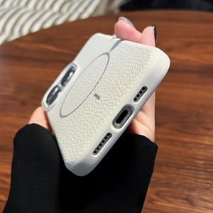 Funda de Cuero Retro con Carga Inalámbrica de Lujo para iPhone 12 13 14 15 16 Pro Max Plus, Fundas Magnéticas con Protección - Product Image 3