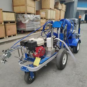 Traceur de lignes automatique sans air, adapté aux grands travaux de stationnement, aux aéroports et aux travaux urbains nécessitant des lignes précises - Product Image 6