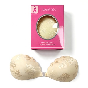 Sujetador Adhesivo Invisible sin Tirantes, Reutilizable, Transpirable, con Encaje, para Uso Diario, con Fuerte Adhesión, para Mujer, OEM - Product Image 1