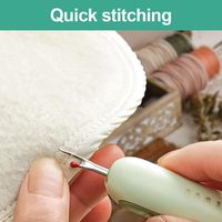 2 en 1 : Enfile-aiguille extensible et Découseur, Outil ménager pour la couture à la main et accessoires de couture