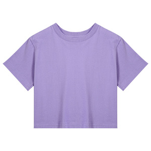 Factory Custom Ins Street Print Plain Summer 100% Cotton Cropped Ladies Tee Women Tops Hip Hop Crop Top <strong>t</strong> <strong>Shirts</strong> for <strong>Girls</strong> - Product Image 4