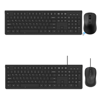 Clavier et souris ergonomiques minces multimédias QWERTY US espagnol français arabe brésilien russe pour ordinateur portable PC