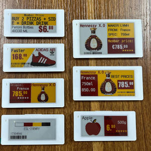 โมดูลไดรเวอร์จอแสดงผล ESL ระบบ ESL EAS ป้ายราคาอิเล็กทรอนิกส์ ป้าย E-Ink Epaper ป้ายชั้นวางสินค้าอิเล็กทรอนิกส์ สำหรับซูเปอร์มาร์เก็ตผลไม้ - Product Image 1