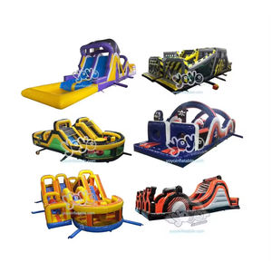 Large Scale Custom Inflatable Beast Obstacle Course - Extreme Outdoor Adventure Park Attraction for Adults - Product Image 1