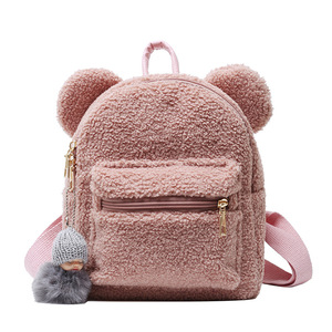<span class=keywords><strong>Mochila</strong></span> de Peluche de <span class=keywords><strong>Minnie</strong></span> <span class=keywords><strong>Mouse</strong></span> para Niños, Bolsa Escolar Infantil, Bolsa Escolar para Niños Pequeños, Mini Bolsa de Moda de Dibujos Animados - Product Image 4
