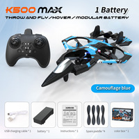 Avion télécommandé pour enfants Dwi Dowellin, quadricoptère, hélicoptère, drone, avion RC pour débutants, caméra légère, batterie électrique incluse