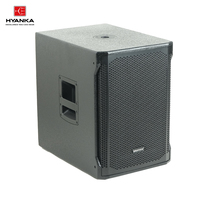HYANKA LVP-15 Altavoces Lineales de 15 Pulgadas, 4 ohmios, Altavoz Lineal Profesional Clase D 2*300W, Sistema Lineal de 15 Pulgadas para Escenario