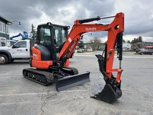 สำหรับรถขุดขนาดเล็ก Kubota U35-4 น้ำหนัก 3 ตัน แบบตีนตะขาบ อุปกรณ์ก่อสร้าง ราคาสุดคุ้ม - Product Image 2